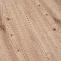 Tavolo 102/142cm rotondo allungabile moderno rovere nero Medina