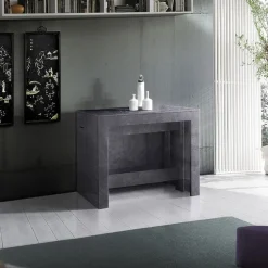 Tavolo consolle allungabile 50-300cm ossido Zenzero