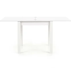 Tavolo da pranzo allungabile moderno 80/160cm bianco frassinato Akainu
