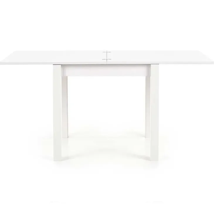 Tavolo da pranzo allungabile moderno 80/160cm bianco frassinato Akainu