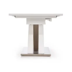 Tavolo da pranzo allungabile 160/220cm moderno bianco lucido Iride Gihome®