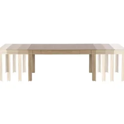 Tavolo da pranzo allungabile 160/298cm rovere sonoma Califa