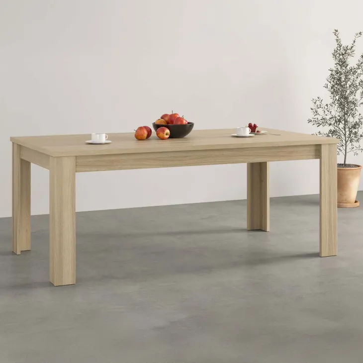 Tavolo da pranzo 190x100 cm rovere Écarté