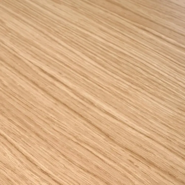 Tavolo moderno rotondo 120/77cm rovere Canberra