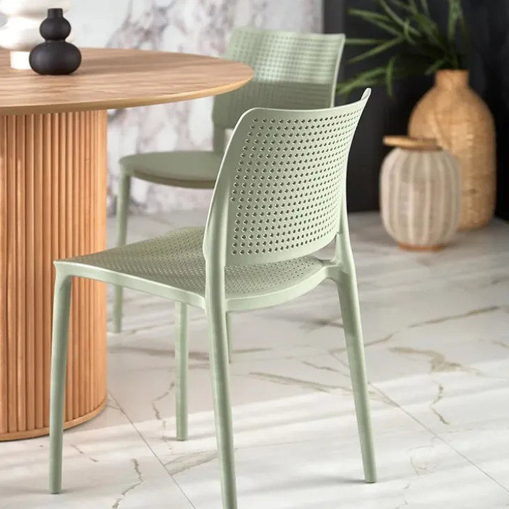 Tavolo rotondo moderno 120x78cm rovere naturale Italo