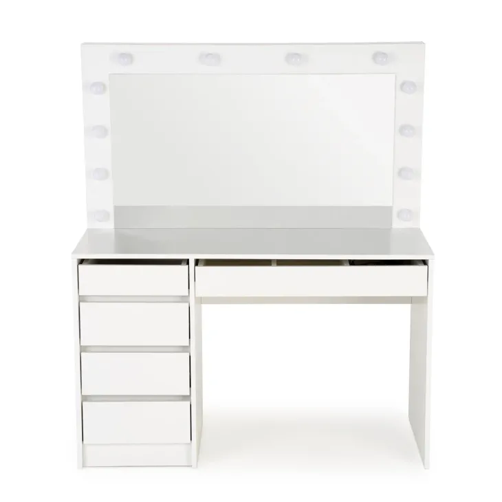 Toeletta da trucco con specchio 120x140cm con LED bianco Cherie