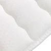 Topper singolo 90x200cm trapuntato imbottito con elastici bianco Corsica