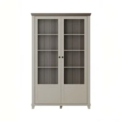 Vetrina soggiorno 126x200h cm 2 ante beige Texel