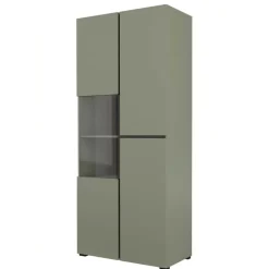 Vetrina 80x184h cm 4 ante verde Lolla
