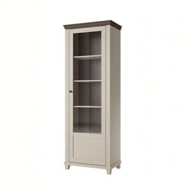 Vetrinetta 71x200h cm 1 anta apertura a sinistra beige Texel