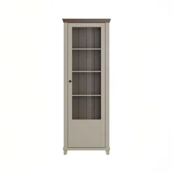 Vetrinetta 71x200h cm 1 anta apertura a sinistra beige Texel