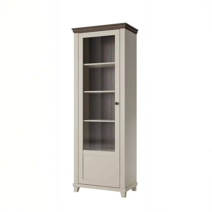 Vetrinetta 71x200h cm 1 anta apertura a destra beige Texel